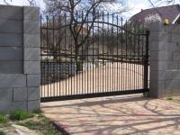 Kovácsoltvas kertkapu referencia 9 Bo-Jász Kft